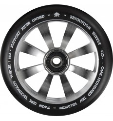 Revolution Supply Twin Core Silver Pro Scooter Wheel