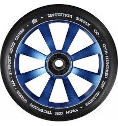 Revolution Supply Twin Core Blue Pro Scooter Wheel