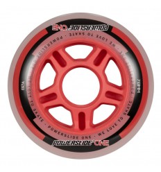 Powerslide One 76mm 82A inline skates wheels with bearings