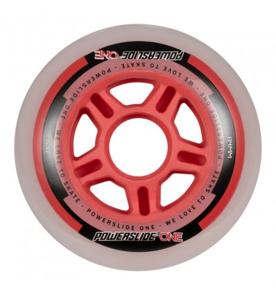 Powerslide One 84mm 82A inline skates wheels with bearings