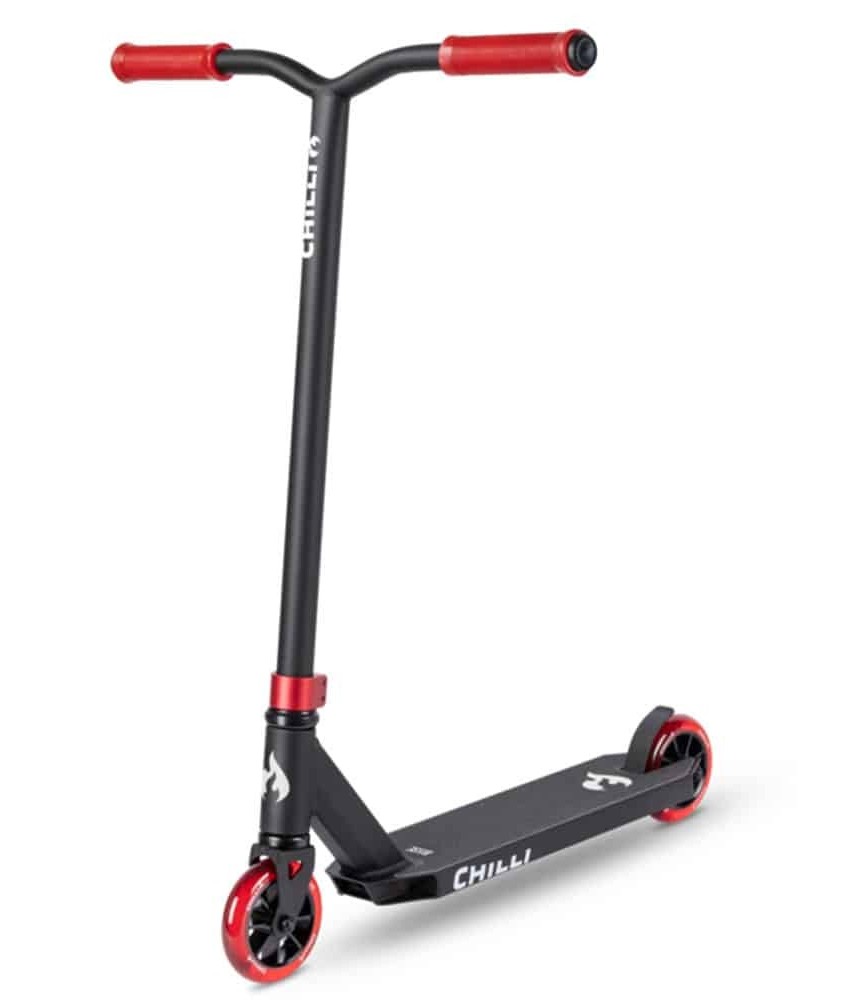 Paspirtukas triukams Chilli Pro Base S red
