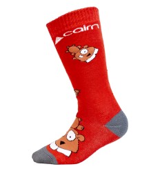 Slidinėjimo kojinės Cairn Spirit Junior Red Marmot