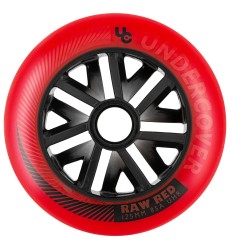 Undercover Raw wheels 125mm/85a red