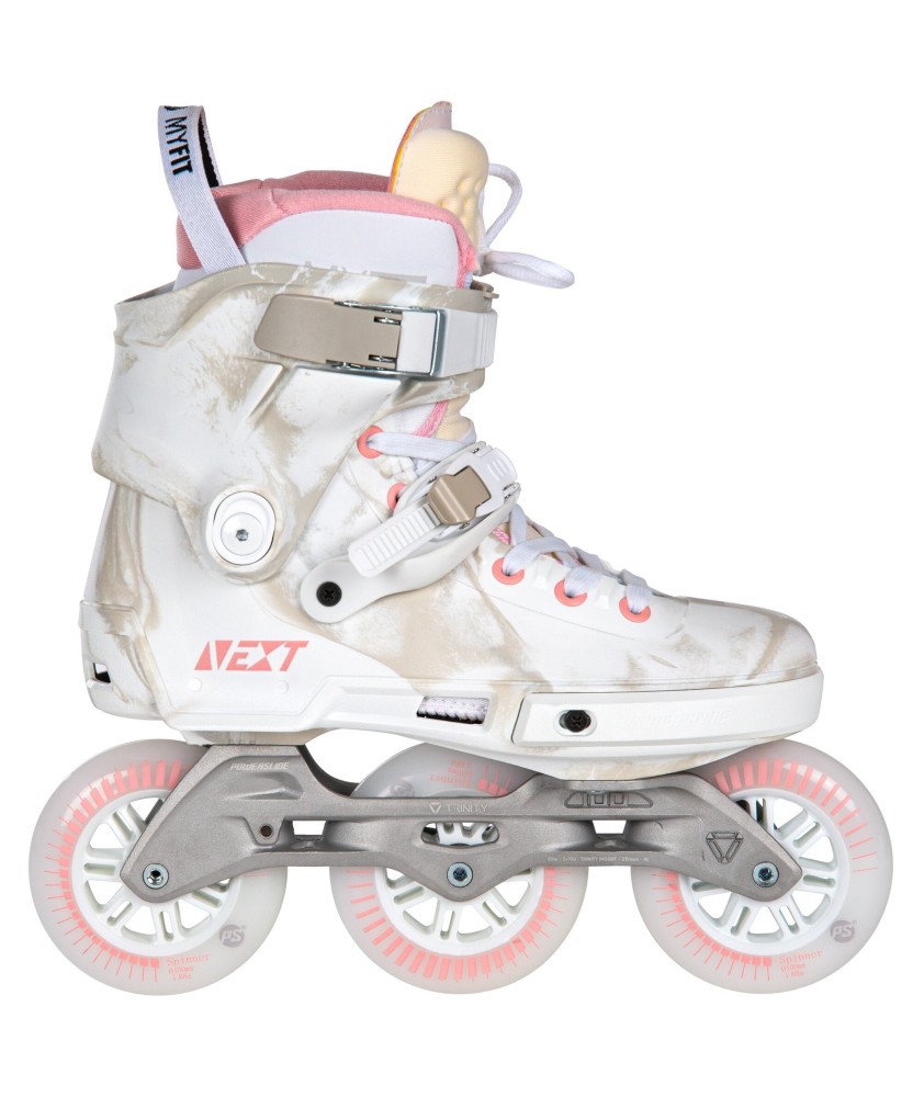 Riedučiai Powerslide NEXT 100 Marble Pink