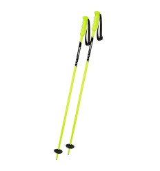 Komperdell Bright Yellowt kids ski poles