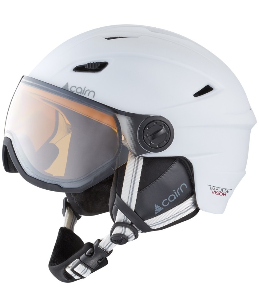 Slidinėjimo šalmas CAIRN IMPULSE VISOR PHOTOCHROMIC