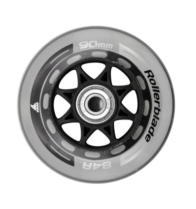 Rollerblade 90mm 84A SG9 inline skates wheels with bearings