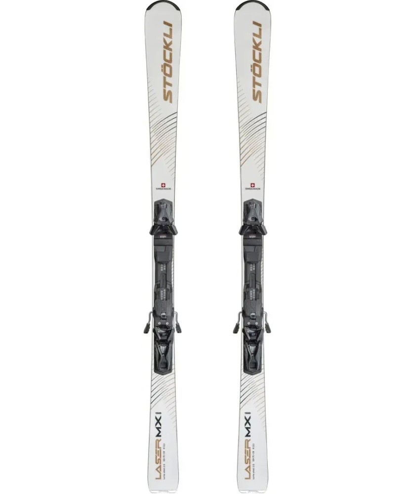 Stöckli Laser MX skis with MC 11 bindings