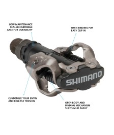Shimano PD-M520 pedalai