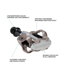 Shimano PD-M540 pedalai