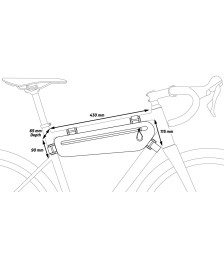 Zefal Z Adventure C3 Waterproof frame bag