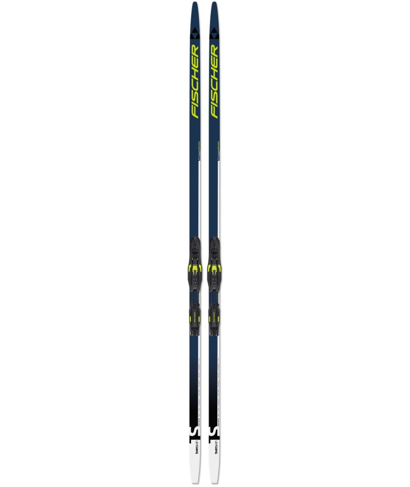 Fischer Twin Skin Performance Stiff lygumų slidės su apkaustais