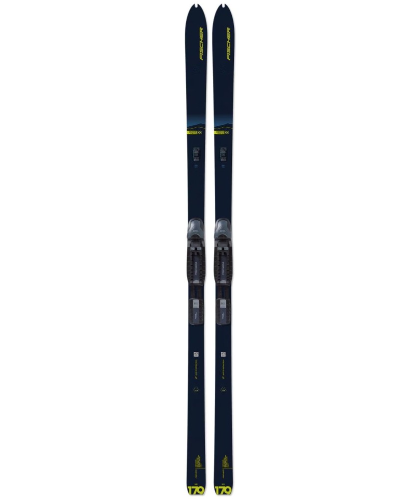Fischer Excursion 88 Crown/Skin Xtralite nordic skis
