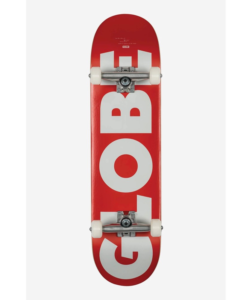 Globe G0 Fubar 8.25 Red/White skateboard
