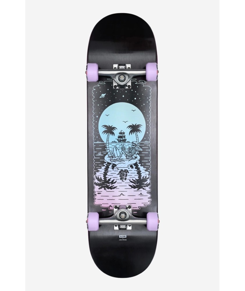 Globe G2 Reflection Black/Purple 8.5 skateboard