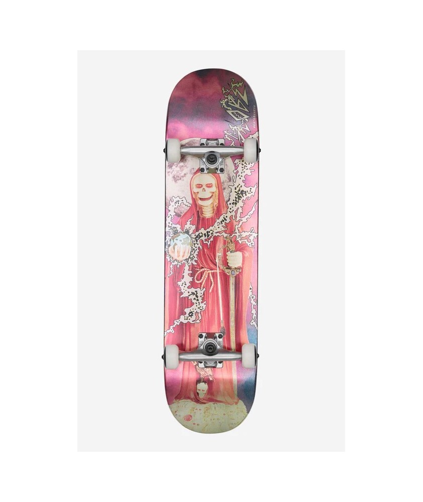 Globe G1 Downtown Doom Silver Red 8.0 skateboard