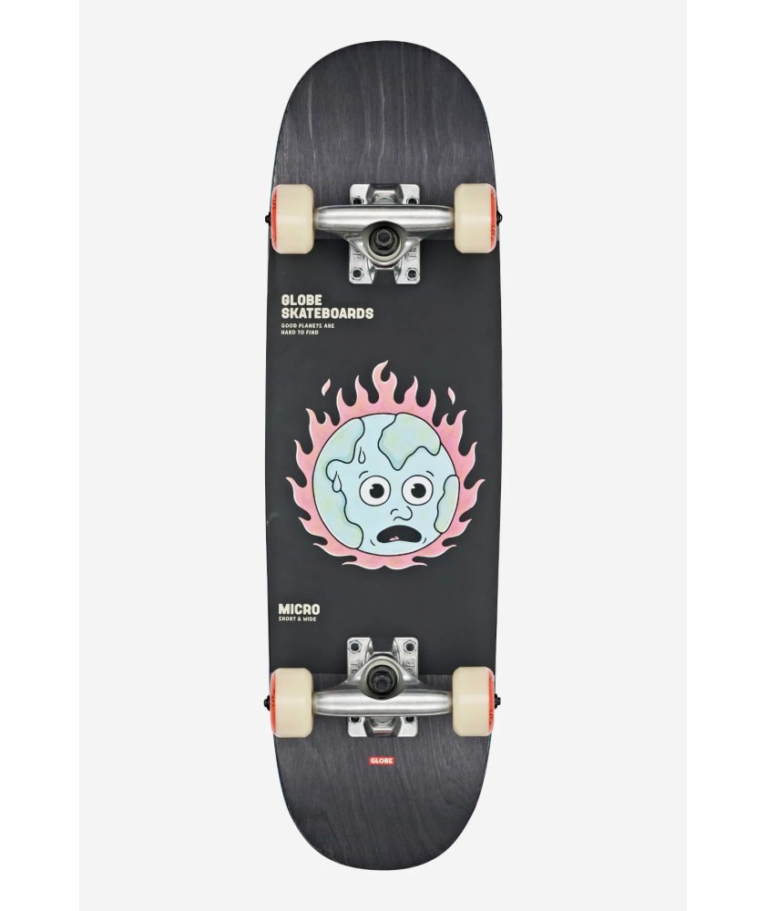 Globe Kids Softie 83 Micro Black/In Flames 7.125 skateboard