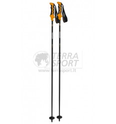 Komperdell Carbon Pure black/orange ski poles